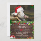 クリスマスヤギ 招待状 (正面)