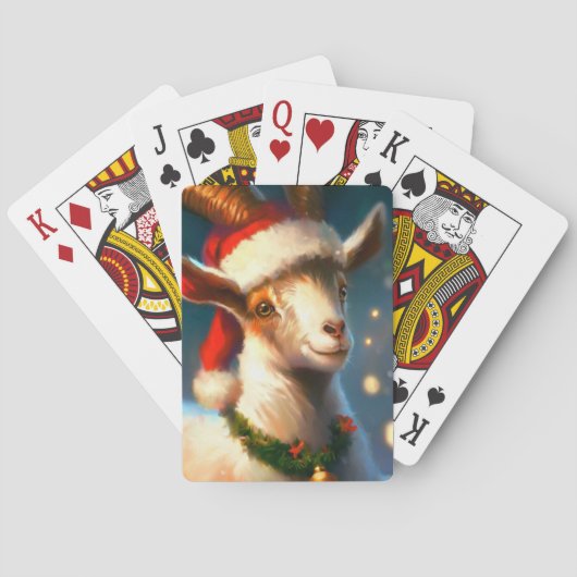 クリスマスヤギ(2) トランプ (裏面)