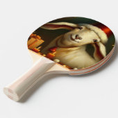 クリスマスヤギ(3) 卓球ラケット (正面アングル)