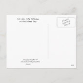 クリスマスヤドリットーキス シーズンポストカード (裏面)