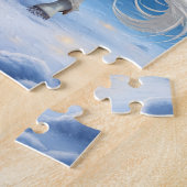 クリスマスユニコーンと童話の城 ジグソーパズル (側面)