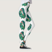 クリスマスユニコーン恐竜サンタ レギンス (右)