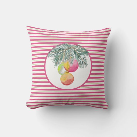 クリスマスユニークのカラフル枕カラー クッション (正面)