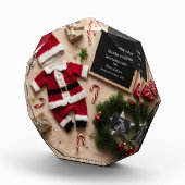 クリスマスユニークの妊娠の発表 フォトブロック (右)