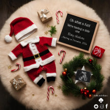 クリスマスユニークの妊娠の発表