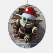 クリスマスユニーク小妖精や小人 セラミックオーナメント (左)