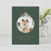 クリスマスユニーク飾りメリークリスマスフォト シーズンカード (スタンド正面)