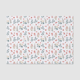 クリスマスユーカリプトゥスベリーの葉フローラ 薄葉紙