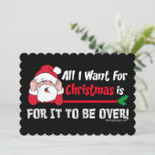 クリスマスユーモアだけのために欲しい シーズンカード (スタンド正面)