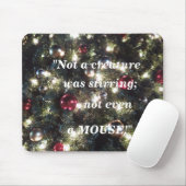 クリスマスユーモアのあるマウスパッド。 マウスパッド (マウス)