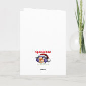 クリスマスユーモアのグリーティングカード シーズンカード (裏面)