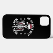 クリスマスユーモアのスケルトン Case-Mate iPhoneケース (裏面 (横))