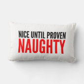 クリスマスユーモア引用文ニースいけなまで ランバークッション (裏面)