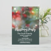 クリスマスライツホリデーパーティー 招待状 (スタンド正面)