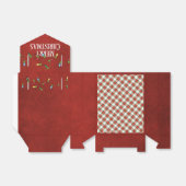 クリスマスライトと赤と緑のプライド フェイバーボックス (折り畳みなし)