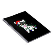 クリスマスライトのおもしろい飾り ノートブック (右側)