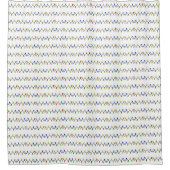 *クリスマスライトのストリング* シャワーカーテン (正面)