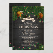 クリスマスライトの動く発表 シーズンカード (正面/裏面)