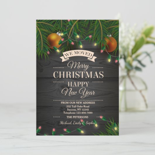 クリスマスライトの動く発表 シーズンカード (スタンド正面)