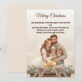 クリスマスライトの魔法 クリスマスカード