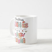クリスマスライトは私のお気に入りの色だ コーヒーマグカップ (正面左)