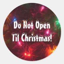 クリスマスライトまで開かない