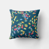 クリスマスライトもつれ クッション (裏面)