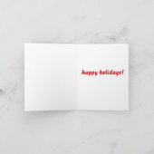 クリスマスライトを使ったドードル シーズンカード (内部)