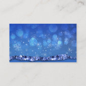 クリスマスライトインストールの名刺 名刺 (裏面)