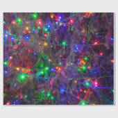 クリスマスライトオンパイン ラッピングペーパー (フラット)