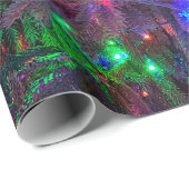 クリスマスライトオンパイン ラッピングペーパー (ロールコーナー)