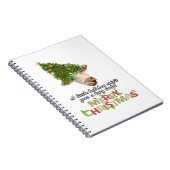 クリスマスライトカウラバークラシックズTシャツ ノートブック (右側)