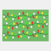 クリスマスライトカスタム ラッピングペーパーシート (正面)