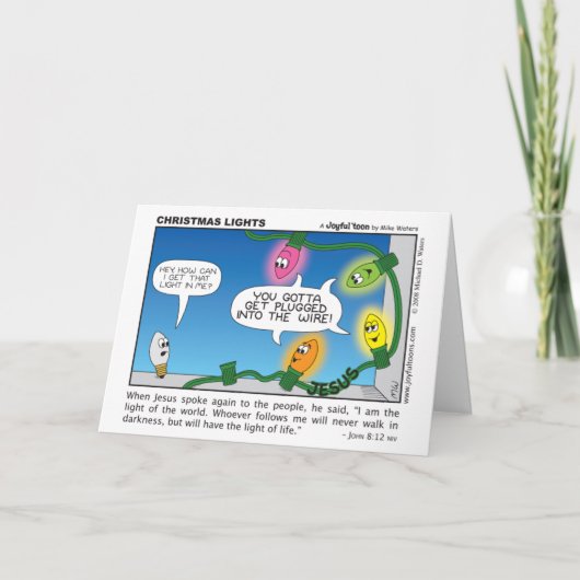 クリスマスライトカード シーズンカード (正面)