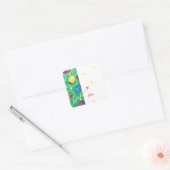 クリスマスライトギフトラベルシール スクエアシール (封筒)