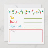 クリスマスライトギフト券 (裏面)