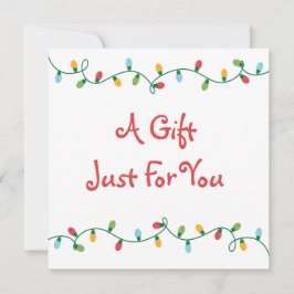 クリスマスライトギフト券