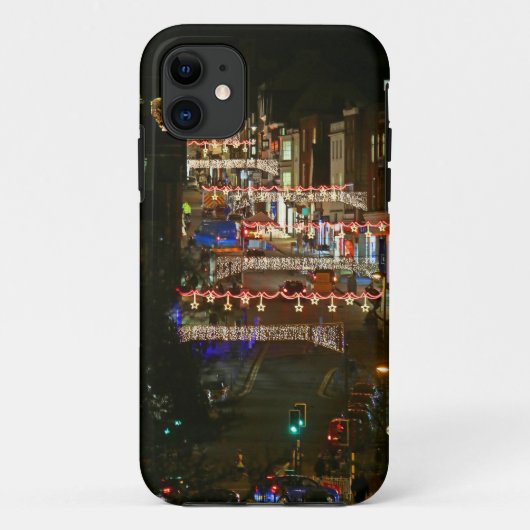 クリスマスライトギルドフォード Case-Mate iPhoneケース (裏面)