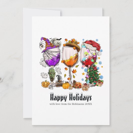 クリスマスライトグリーティング シーズンカード (正面)