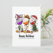 クリスマスライトグリーティング シーズンカード (スタンド正面)