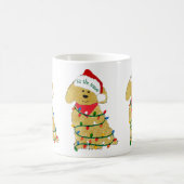 クリスマスライトゴールデンドール コーヒーマグカップ (中央)