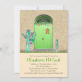 クリスマスライトサウスウエスタンサフサボスサボティホリデーパーティー 招待状 (正面)