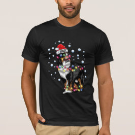 クリスマスライトサンベルナルドッグパップ Tシャツ