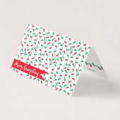 クリスマスライトストライプズlホリデーグリーティング (正面)