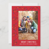 クリスマスライトストランド写真 シーズンカード (正面)