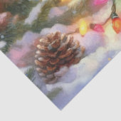 クリスマスライトデコパージュにかわいいホッキョクグマ 薄葉紙 (詳細)