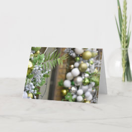 クリスマスライトデコレーションロンドン写真 カード