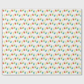 クリスマスライトデザイン ラッピングペーパー (フラット)