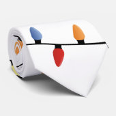 クリスマスライトネックタイ男性へ ネクタイ (ロール)