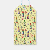 クリスマスライトハウスエ航海のロー ギフトタグ (裏面)